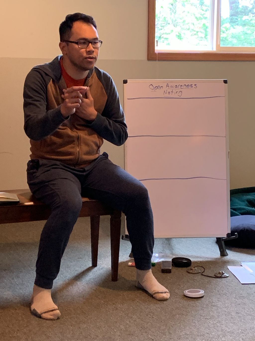 Presenting at a retreat center on Vashon Island