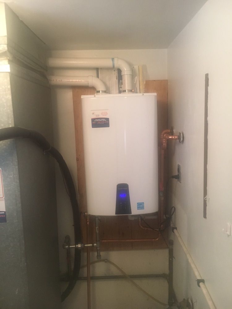 Navien tankess Install 