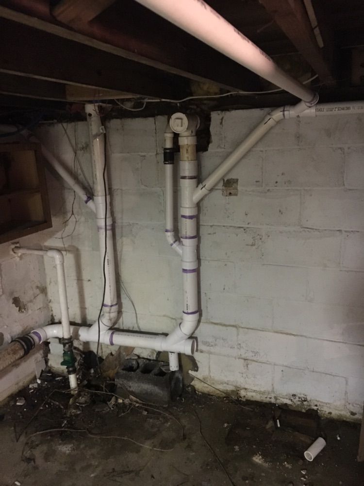 Drain line repair 