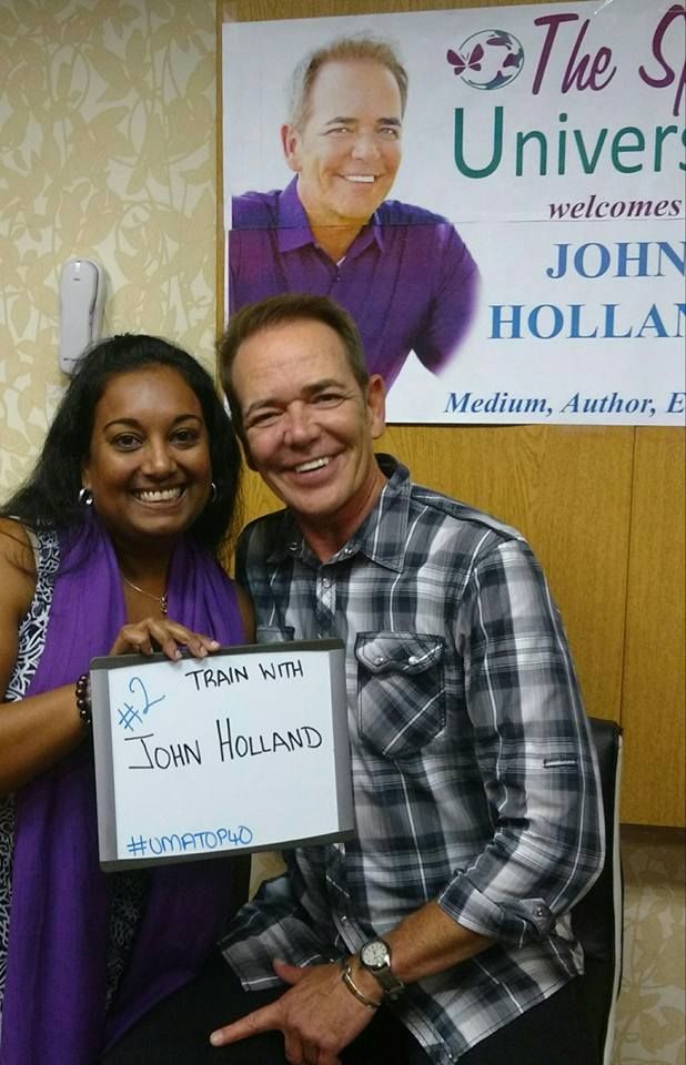 Trained by John Holland, Psychic Medium