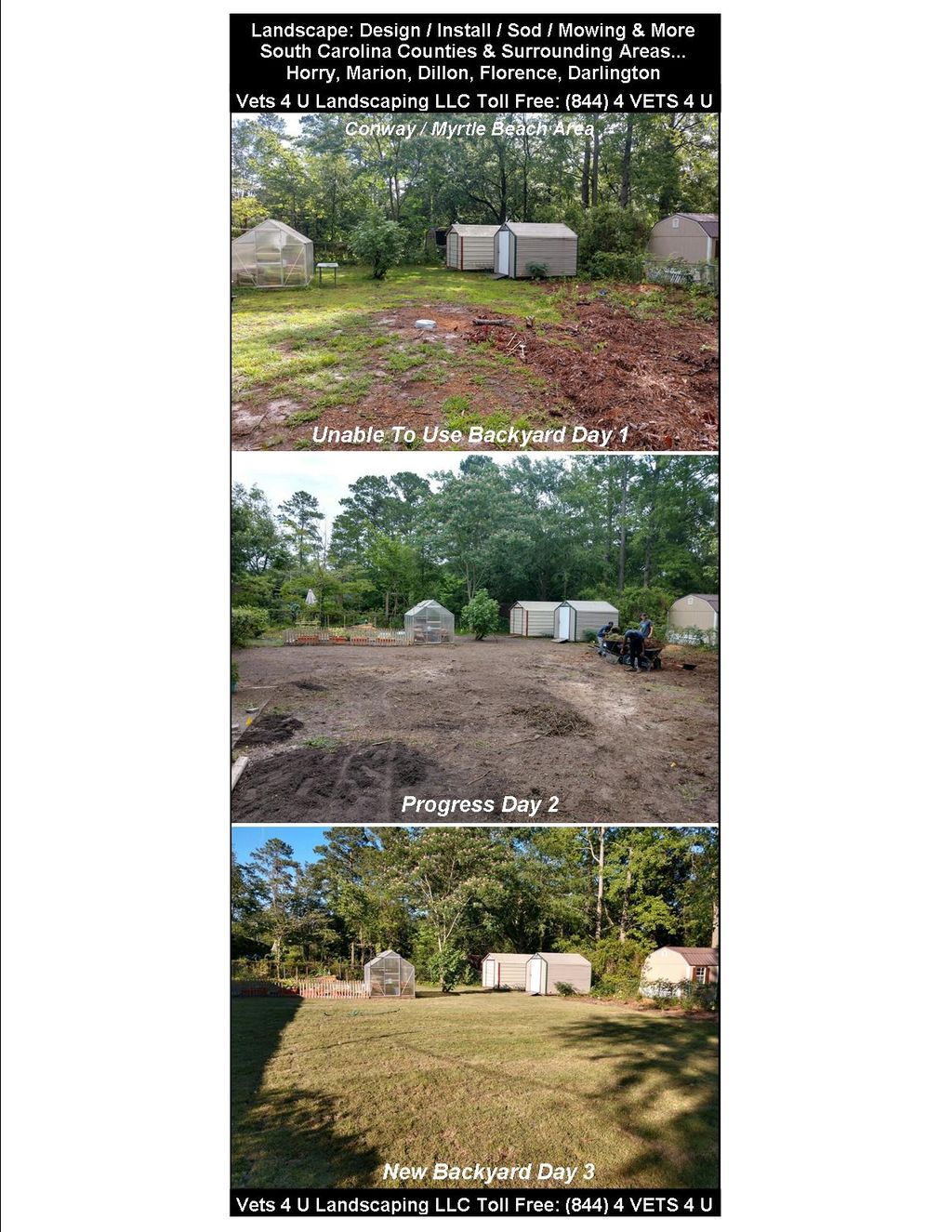 New Backyard in 3 Days