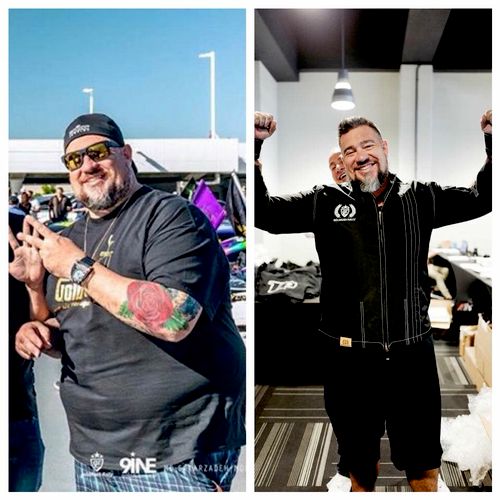 Geoff lost over 110 pounds!