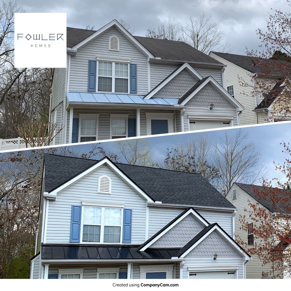 Roof Replacement with new shingles and standing se
