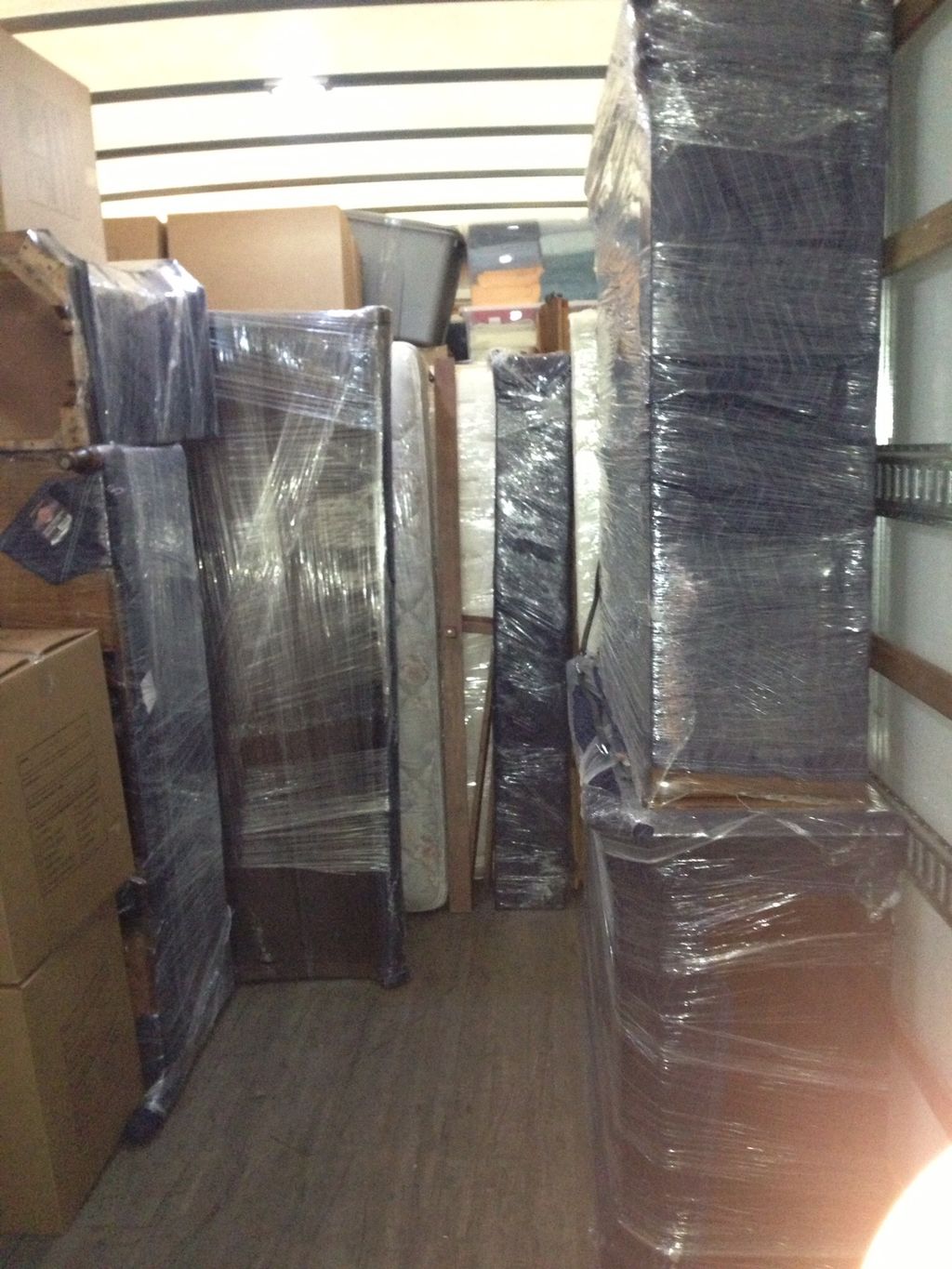 We wrap, pad and protect your furniture. 