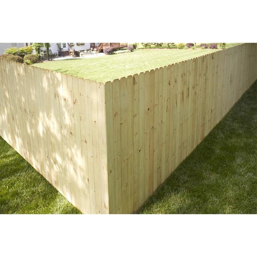 Perfect Stockade Wood Fence!