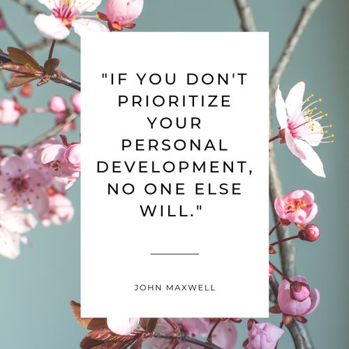 Quote on personal development
