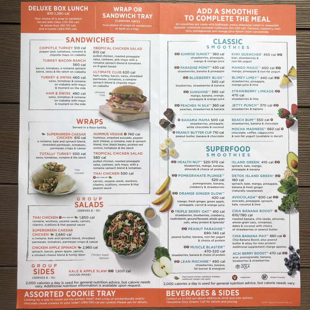 Catering Menu