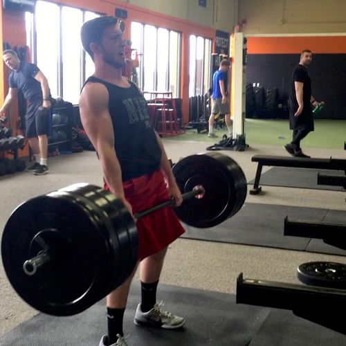 Personal best on the deadlift 310lbs and weighing 