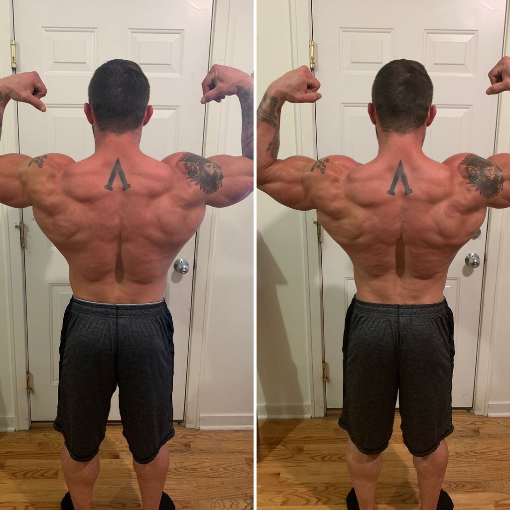 Mr Illinois NPC before and after