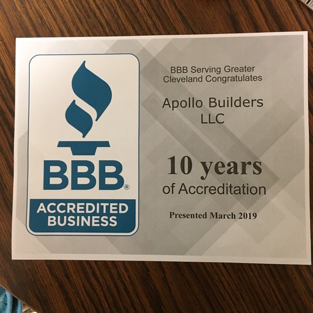 We Are Proud Of Our A+ BBB Rating