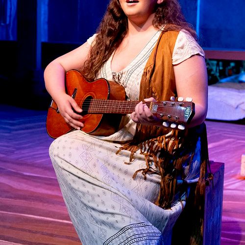 Lexi as "Marion" in the musical "The Bridges of Ma
