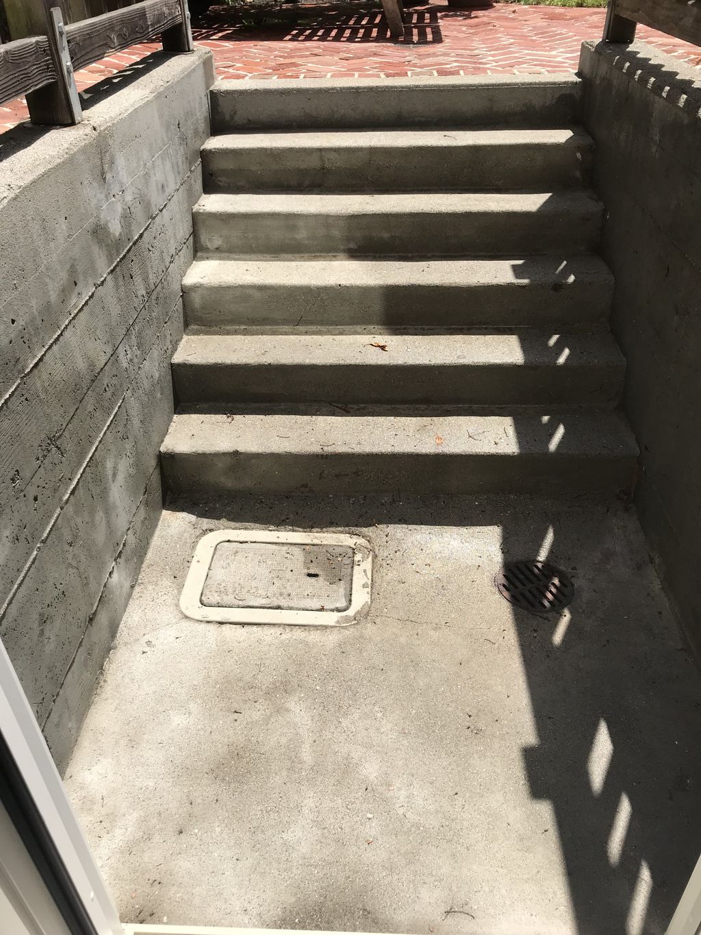 Concrete steps after