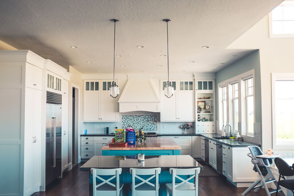 A clean kitchen is the best place to enjoy food!