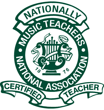 My insignia as a nationally certified piano teache