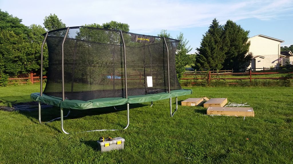 15 x 10ft Trampoline Assembly 3 hours