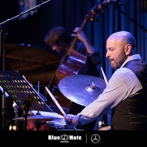Performing at The Blue Note in Beijing 