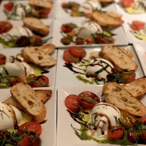 Burrata Salad for a Private Party of 25 