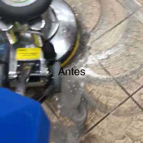 I hired the services for a pressure cleaning of th
