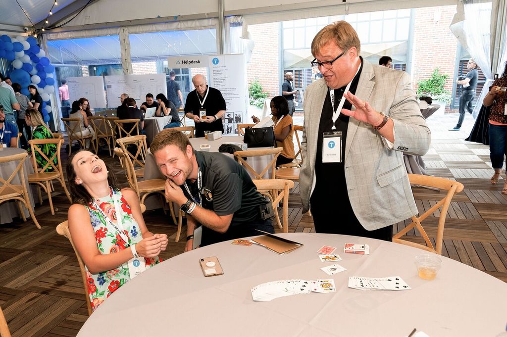 "There's something infectious about laughter... Al