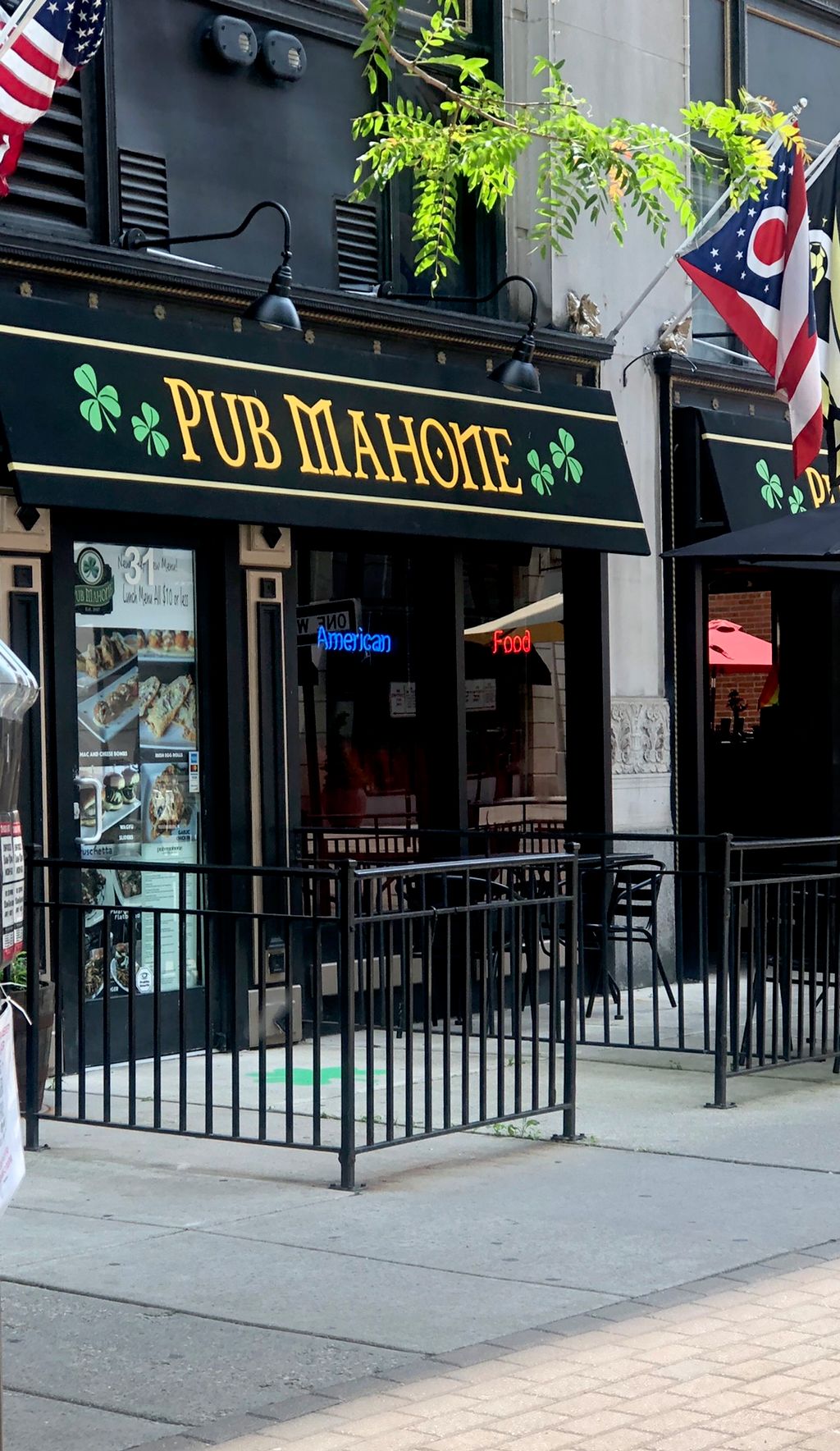 We are right next door to Pub Malone on E Gay Stre