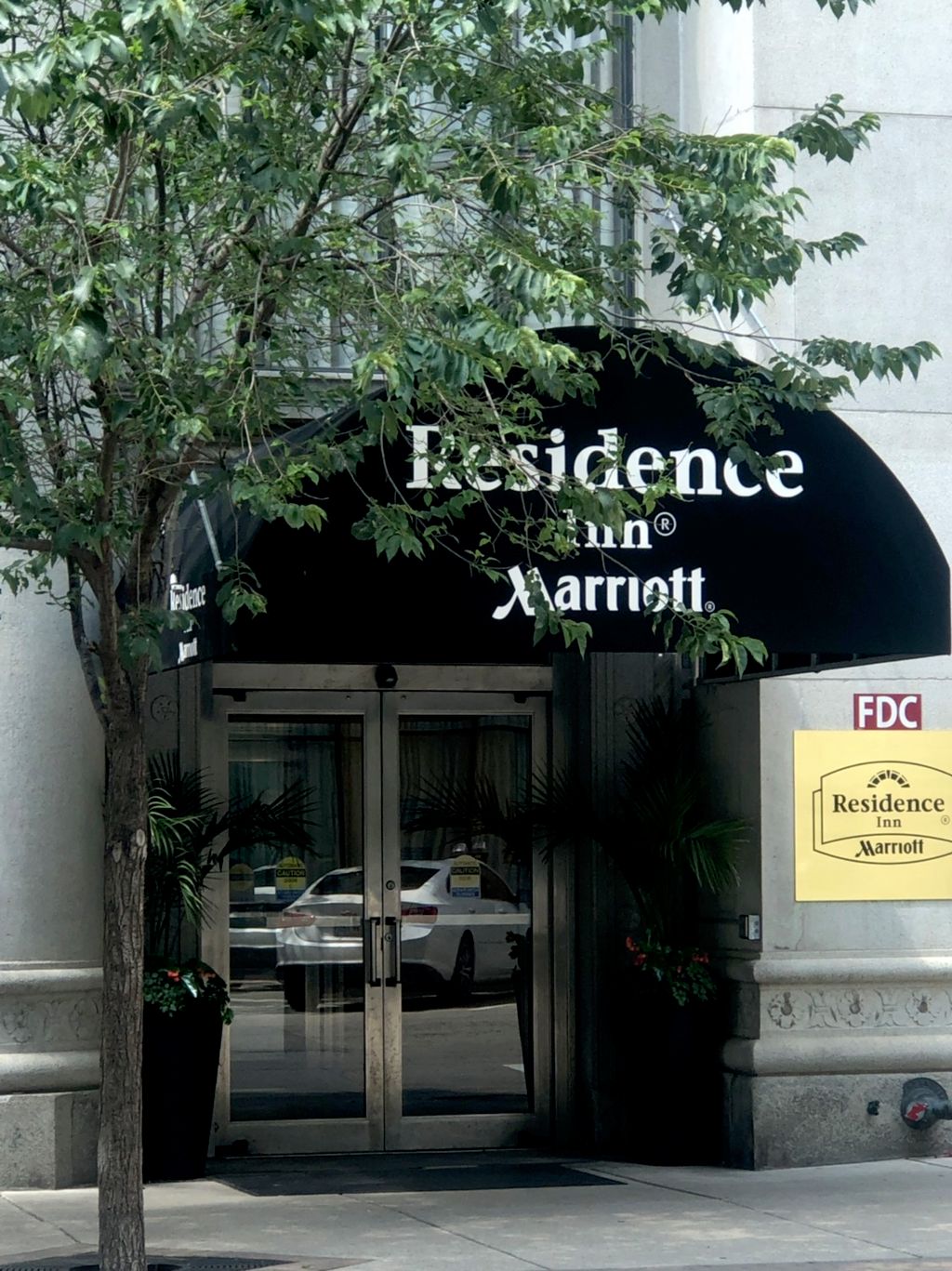 We are right across the street from Residence Inn 