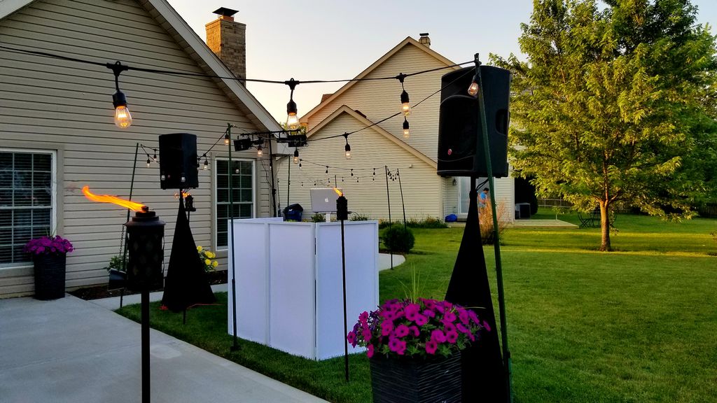 Beautiful outdoor setup