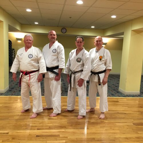 I'm joined my three of my instructors