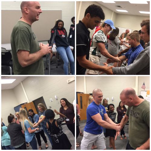 self-defense workshop for Hall County Schools