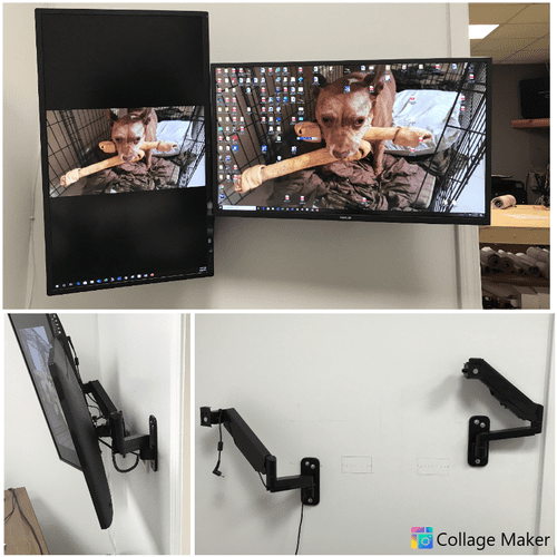 Display Mounting and Cable Manangement