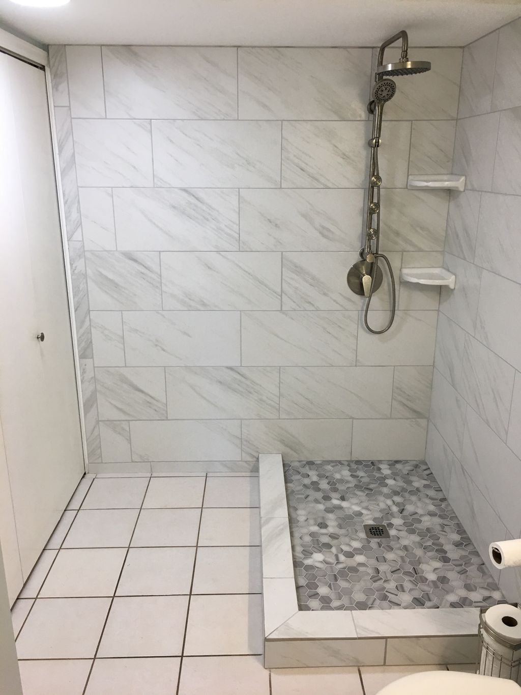Custom Shower Pan & Tile
