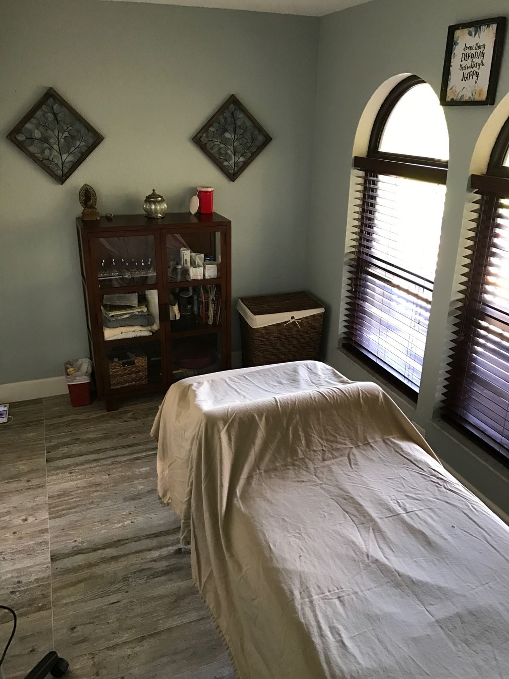The peaceful treatment space