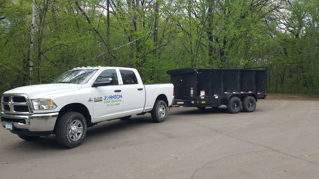 Large trailer to fit all your unwanted items. 