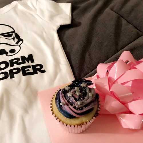 Megan made the perfect cupcakes for my baby shower