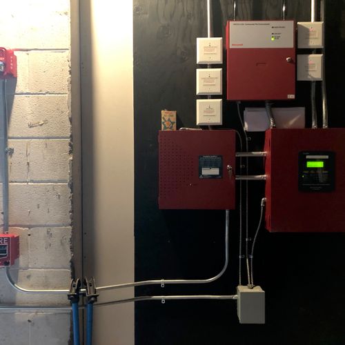 New fire alarm system for 3 unit commercial buildi