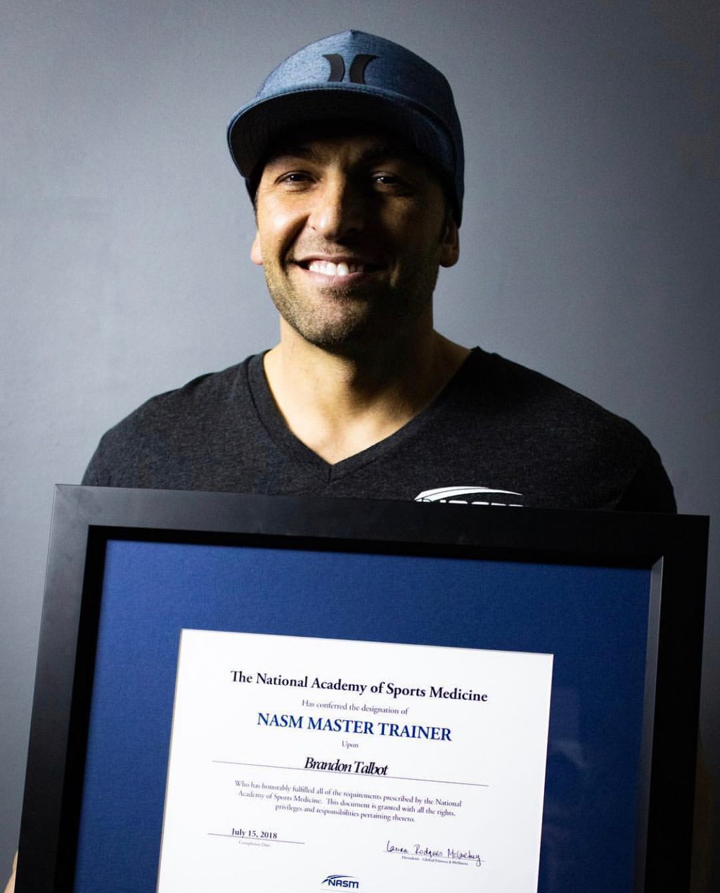 NASM - Master Trainer.  This is the highest level 