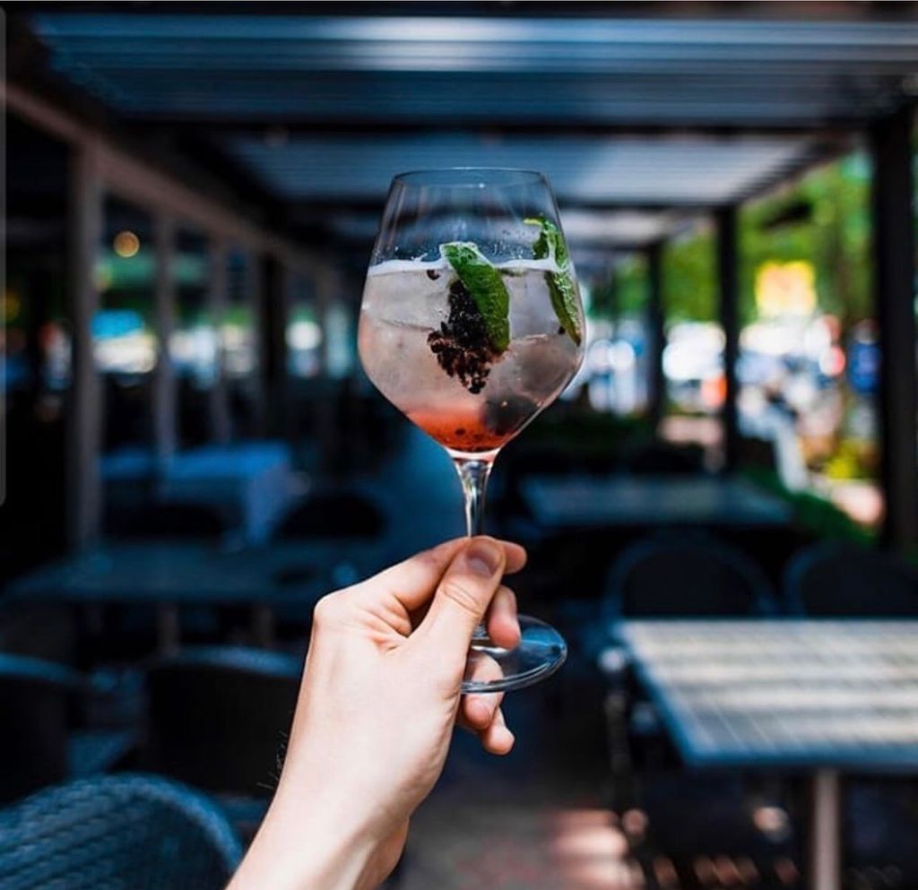 Spritz Hugo made by me for a photo shoot in downto