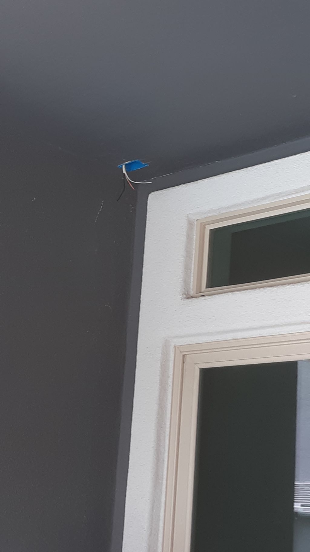 installing outside electrical outlets.