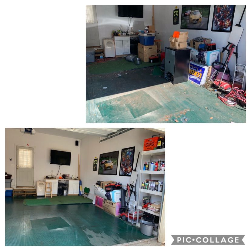 Garage clean 1/3