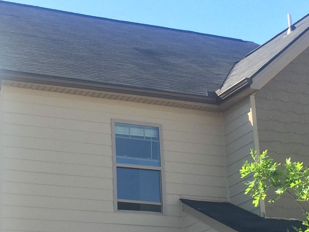 Pitched Roof observed in a newly constructed home.