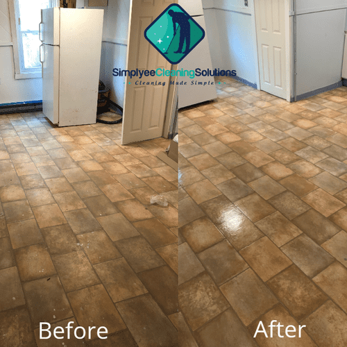 Floor Cleaning for a local Real Estate Investor