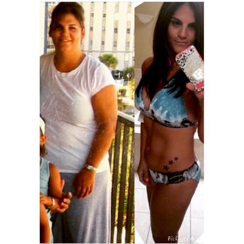 My client Stacy that lost 50lbs and had an amazing