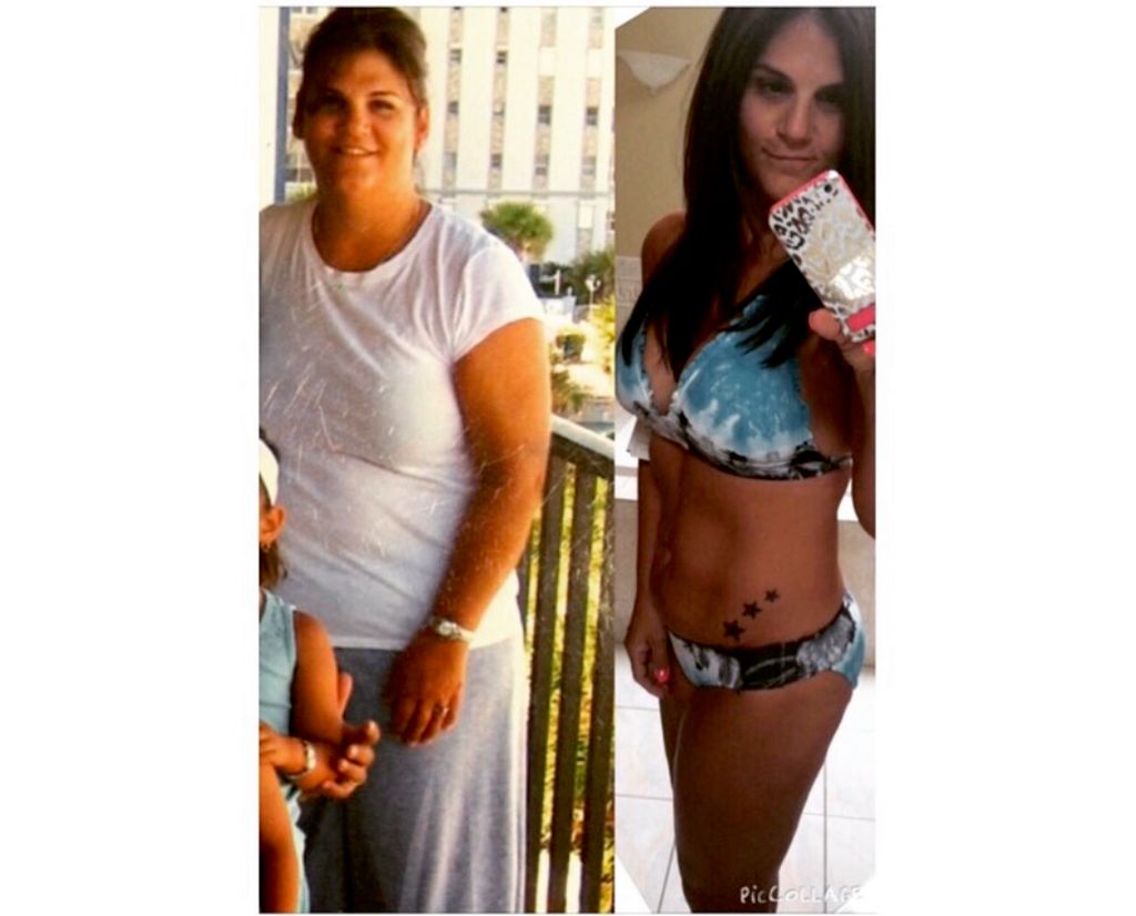 My client Stacy that lost 50lbs and had an amazing
