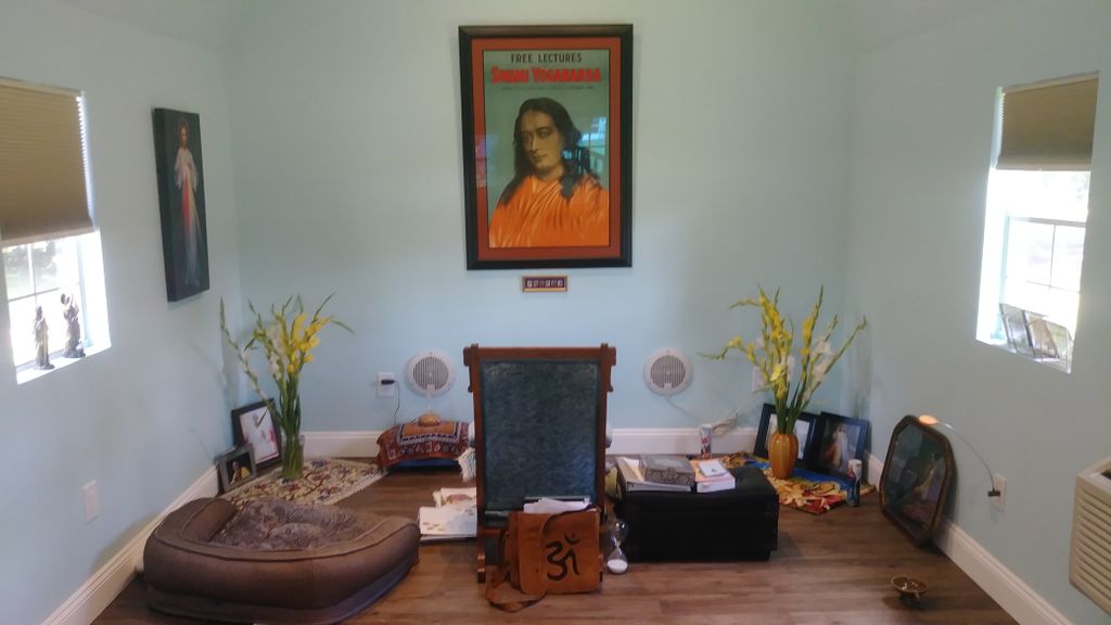 Inside DGH devotional area