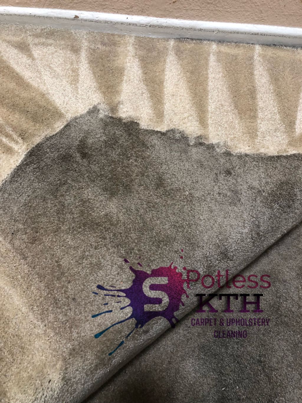 DEEP CLEANING OF STAIR STEPS IN WALNUT! IT WAS AN 