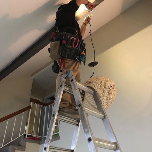 Juan is an amazing electrician and very reliable p
