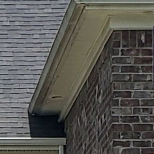 My gutters look brand new.