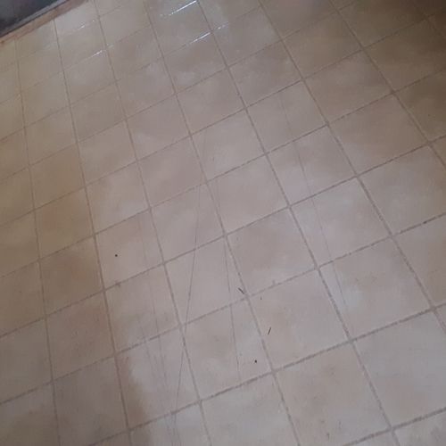 Kitchen floor (After)