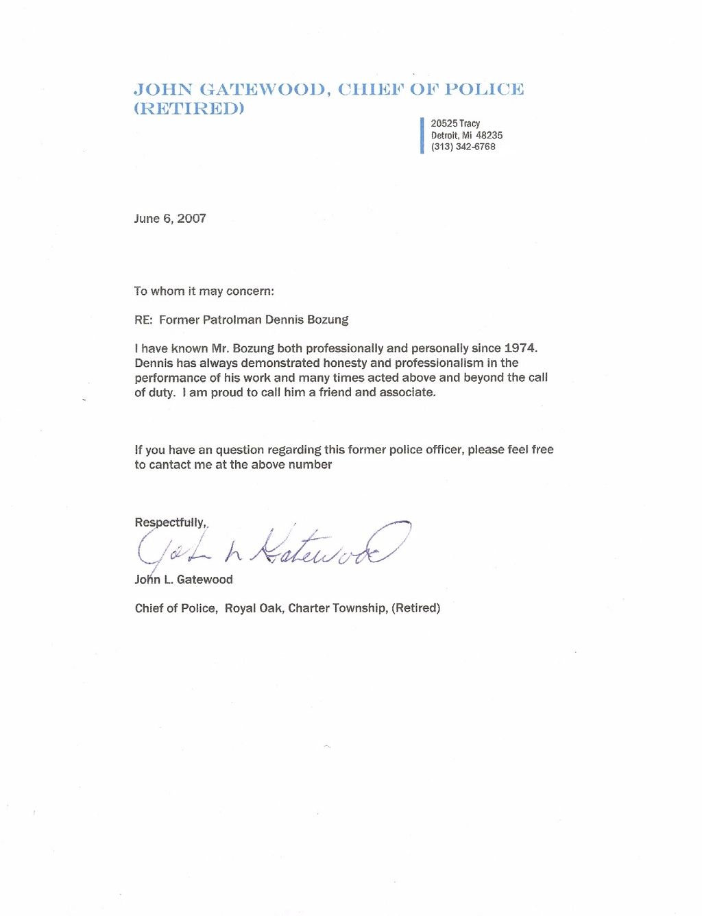 CHIEF of PUBLIC SAFETY LTR