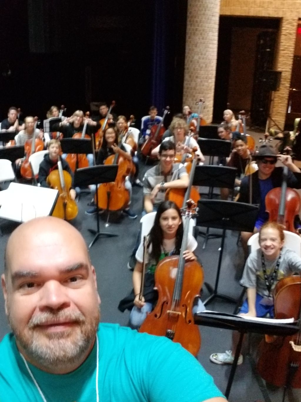 YOSA Summer Camp Cello Section 2018