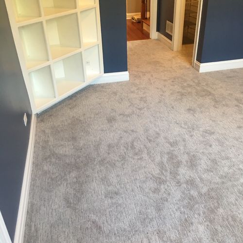 Replaced 3 bedrooms worth of carpet in a duplex do